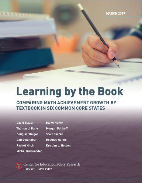 Learning Course Book Learning by the Book | Center for Education Policy Research