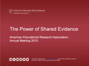Power of Shared Evidence