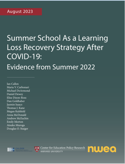 Summer School as a Learning Loss Recovery Strategy